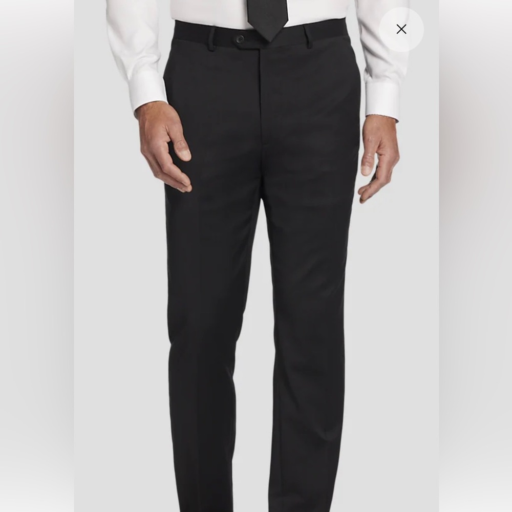 Men’s black suit pants